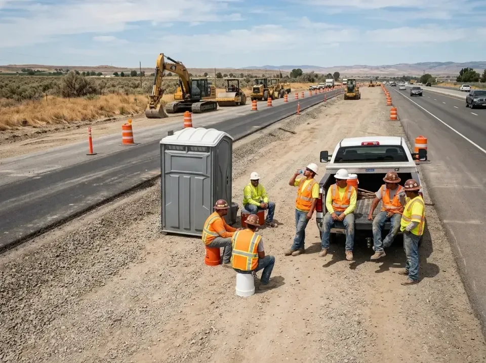 highway-road-construction-crew-007 — frequently asked questions, Porta Potty and Restroom Rentals in Lake Odessa, MI